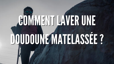 Comment laver une doudoune matelassée ?