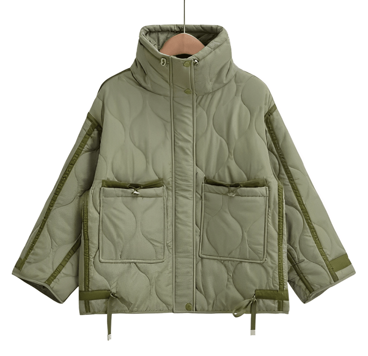 Veste Matelassée Kaki Blendshe - Taille 36 - Occasion Très Bon état - Style Parka